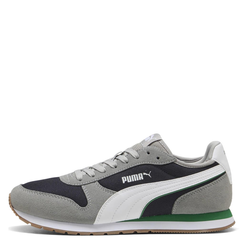 Grijs en groene unisex Puma St Miler sneakers blauw van mesh-suède/voering: mesh/voetbed: eva met veters