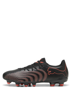 Future 9 Play senior voetbalschoenen zwart/rood
