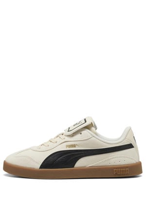 Club Azura suede sneakers ecru/zwart