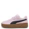 Puma Club II Era Platform suede sneakers lichtroze/zwart