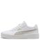 Puma Carina 3.0 Topcat sneakers wit/zilver metalic
