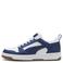 Puma Rebound V6 sneakers wit/kobaltblauw
