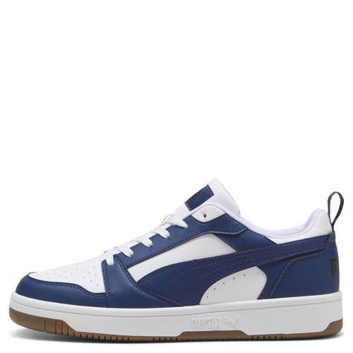 Puma Rebound sneakers V6 wit/kobaltlblauw afbeelding