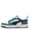 Puma Rebound V6 sneakers groen/zwart/wit