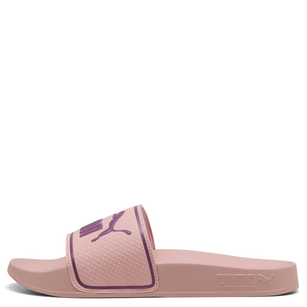 Roze en paarse unisex Puma Leadcat 2.0 BX slippers van rubber