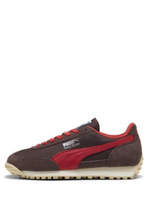 Easy Rider Vintage suede sneakers bruin/rood