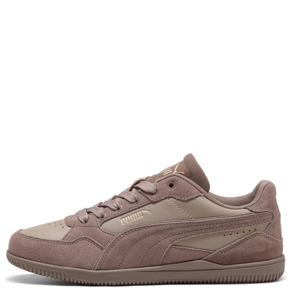 Oudroze en lichtbruine dames Puma K-Moda OG sneakers van imitatieleer/voering: mesh/voetbed: eva met veters