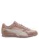 Puma Bella Donna Topcat suede leren sneakers oudroze/wit