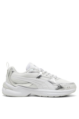Milenio Tech 2000 mesh sneakers wit/zilver