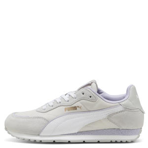 St Miler Rose mesh leren sneakers lichtgrijs/lila