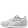 Puma St Miler Rose mesh leren sneakers lichtgrijs/lila
