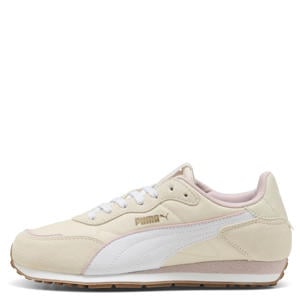 St Miler Rose mesh leren sneakers
