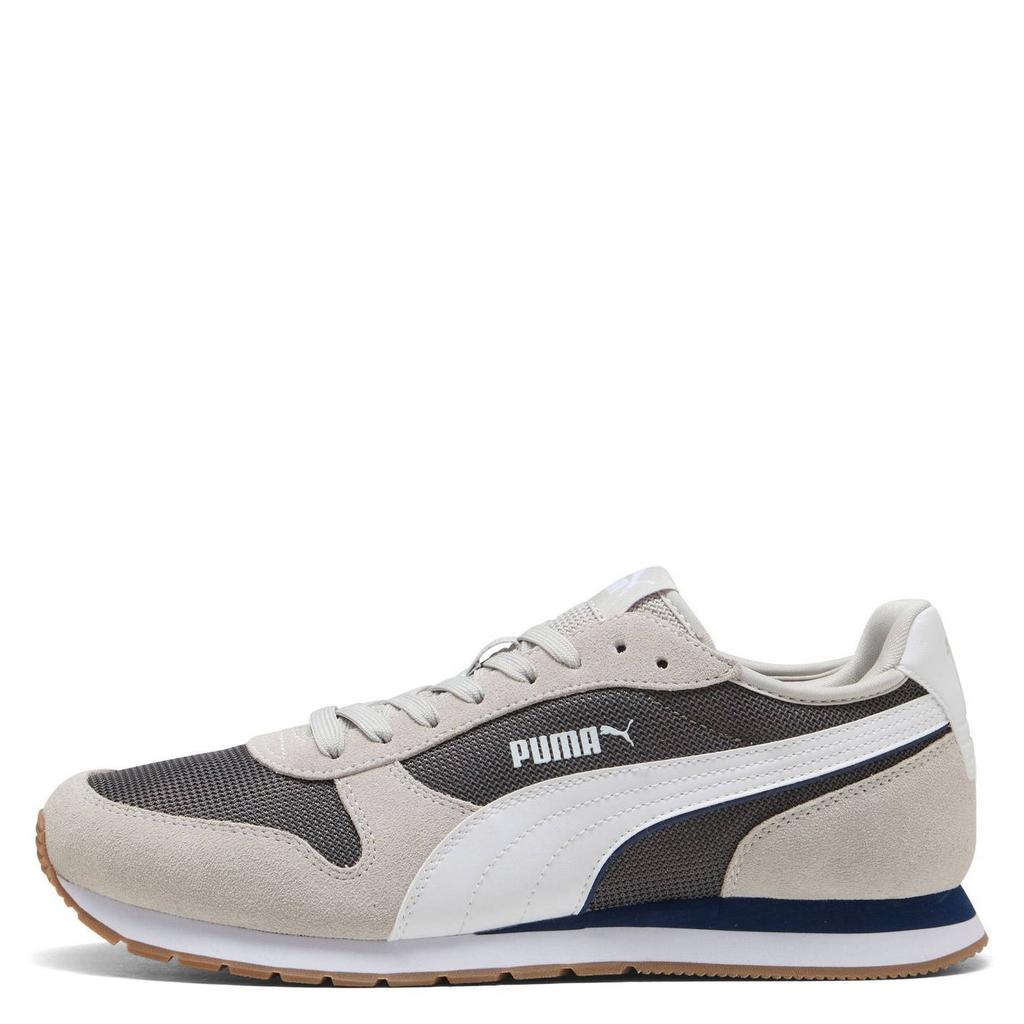 Grijs en blauwe unisex Puma St Miler sneakers blauw van mesh-suède/voering: mesh/voetbed: eva met veters