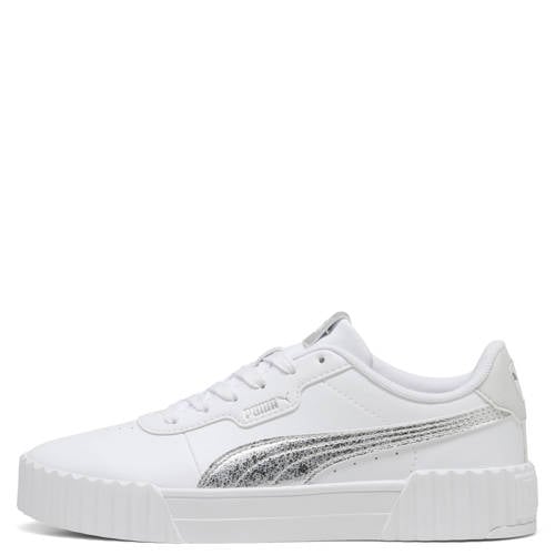 Puma Carina 3.0 Metallic Whisper sneakers wit/zilver afbeelding