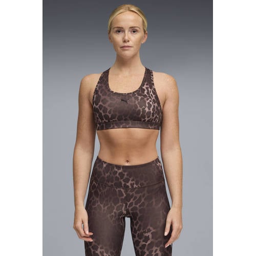 Puma level 2 sportbh panterprint afbeelding