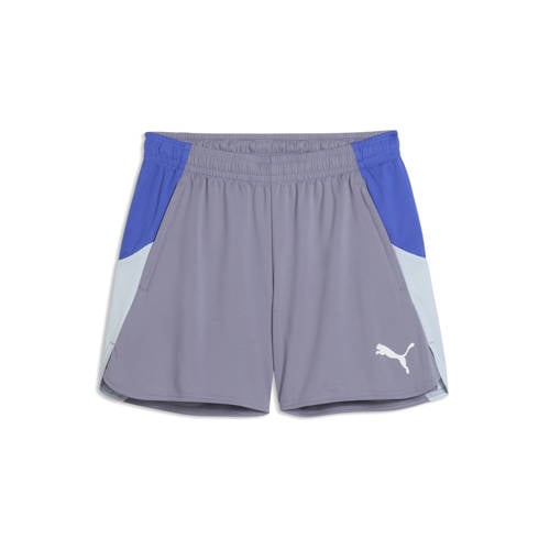 Puma sportshort grijs/blauw afbeelding