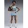 Puma sportshort lichtblauw