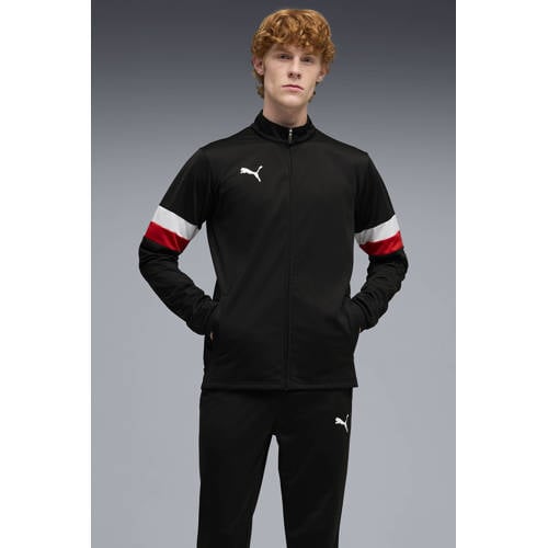 Puma Senior trainingspak zwart/wit/rood afbeelding