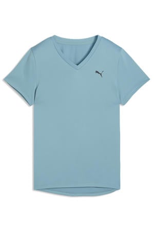 sportshirt Tad Essential Vneck licht blauw