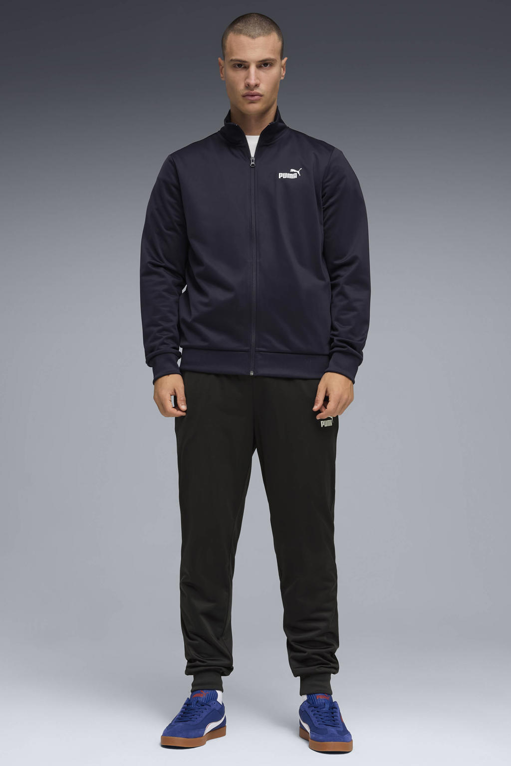 Puma trainingspak donkerblauw