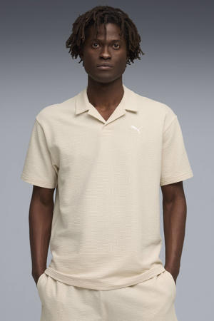 Essentials Elevated polo ecru