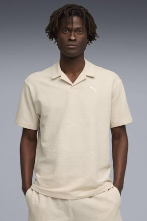 Essentials Elevated polo ecru