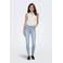 ONLY high waist skinny jeans light blue denim