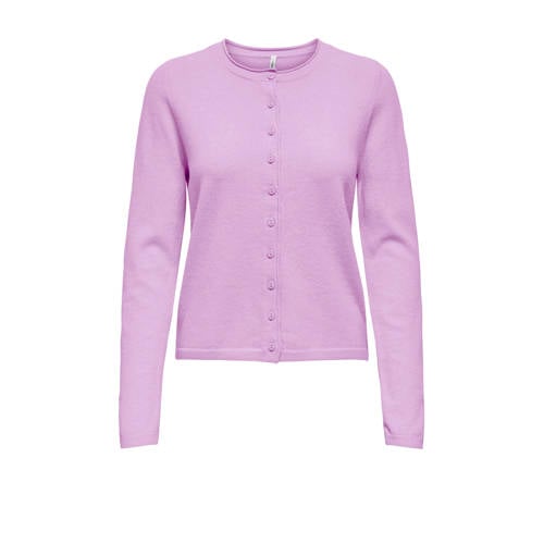 ONLY vest lila gebreid afbeelding