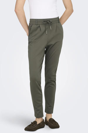 tapered regular waist pantalon