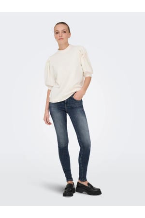 skinny jeans dark blue denim