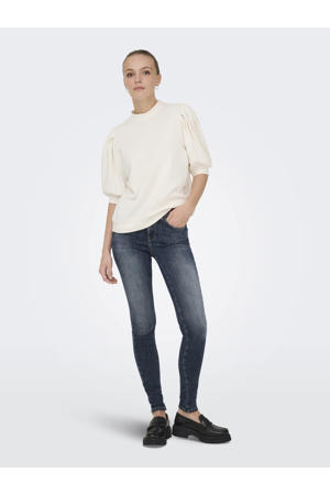 skinny jeans dark blue denim