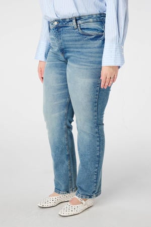 loose fit jeans medium blue denim