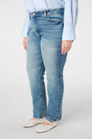 loose fit jeans medium blue denim