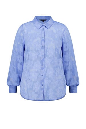 blouse blauw