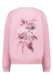 thumbnail: America Today sweater met backprint roze