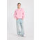 America Today sweater met backprint roze