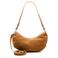 Chabo Bags suede schoudertas Bobby Banana cognac