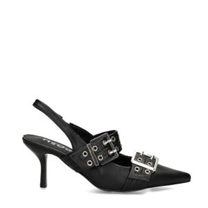 slingback pumps zwart