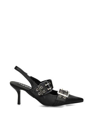 slingback pumps zwart