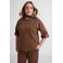 GREAT LOOKS jacquard sweater met bloemenmotief bruin