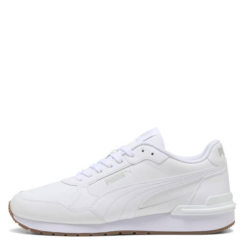Puma ST Runner V4 sneakers wit/lichtgrijs afbeelding