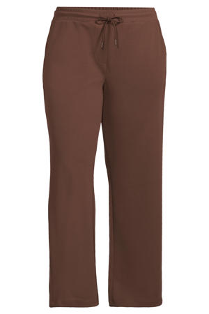 wide leg broek bruin