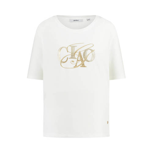 gardeur T-shirt ecru afbeelding