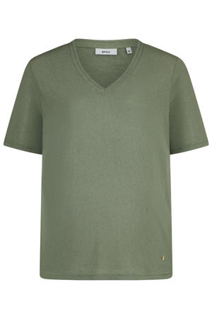 T-shirt kaki