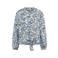 gardeur gebloemde blouse blauw