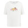 gardeur gebloemd T-shirt wit