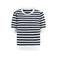 gardeur gestreepte sweater blauw