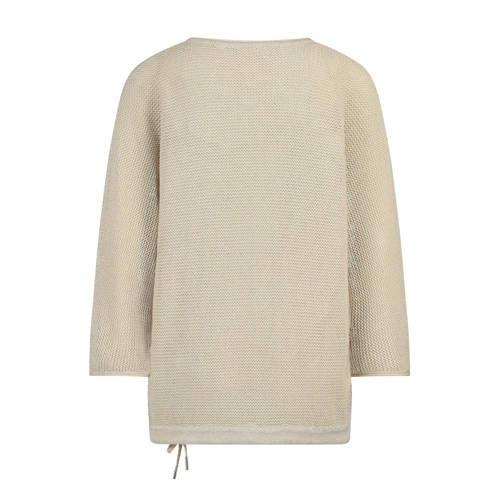 gardeur pullover beige gebreid afbeelding
