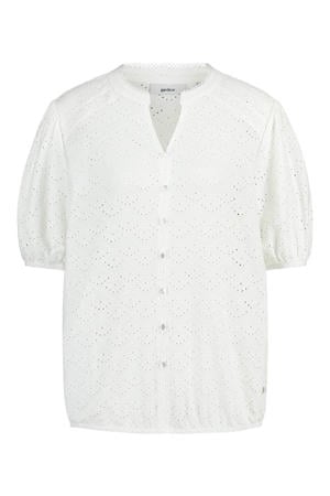 blouse broderie crème