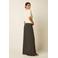 King Louie wide leg high waist broek met stippen zwart
